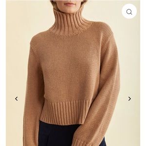 Ciao Lucia Luigi Turtleneck - Camel (NEW WITH TAGS)